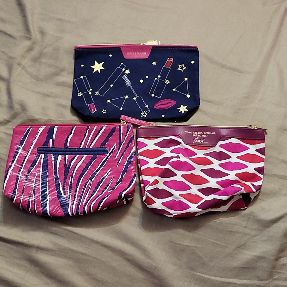 Estee Luader makeup bags